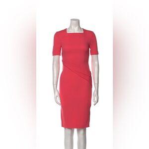 Roland Mouret Coral Midi Dress